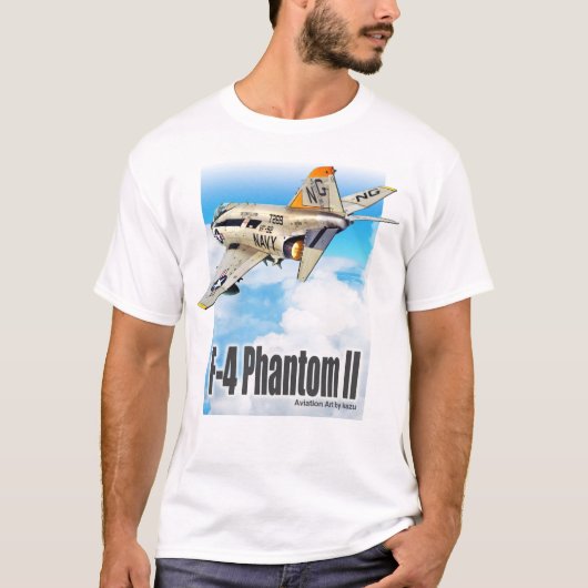 Aviation Art T-shirt “F-4 Phantom II" (Vorderseite)
