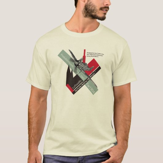 Aviation Art T-shirt “Focke-Wulf Fw 190" (Vorderseite)