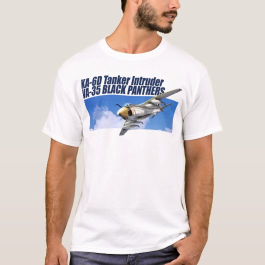 Aviation Art T-shirt “KA-6D Tanker Intruder " (Vorderseite)