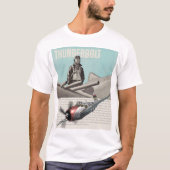Aviation Art T-shirt "P-47 Thunderbolt " (Vorderseite)
