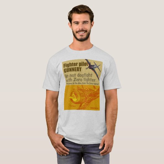Aviation Art T-shirt “ZERO" (Vorne ganz)