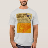 Aviation Art T-shirt “ZERO" (Vorderseite)