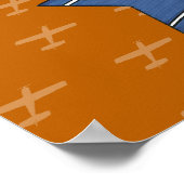 Aviation Canada Northern Adventure Poster (Ecke)