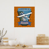 Aviation Canada Northern Adventure Poster (Küche)