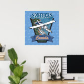 Aviation Canada Northern Adventure Poster (Heimbüro)