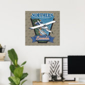 Aviation Canada Northern Adventure Poster (Heimbüro)