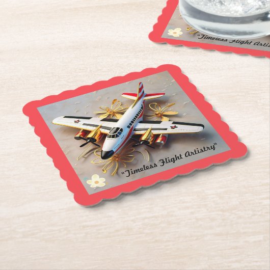 "Aviation Design Art" Untersetzer (angewinkelt)