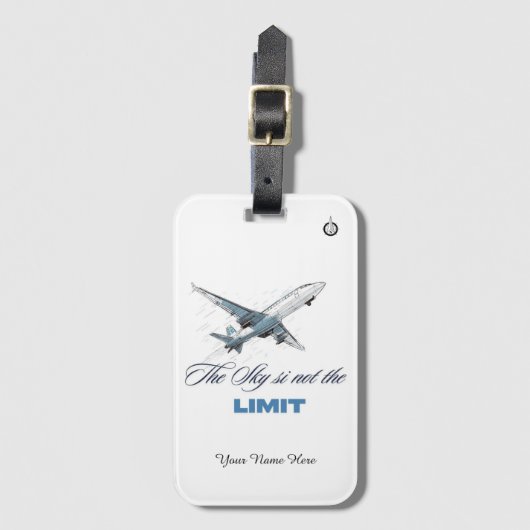 Aviation Gepäckanhänger (Vorderseite Vertikal)