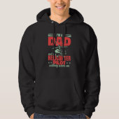 Aviation Helicopter Men Pilot Dad Hoodie (Vorderseite)