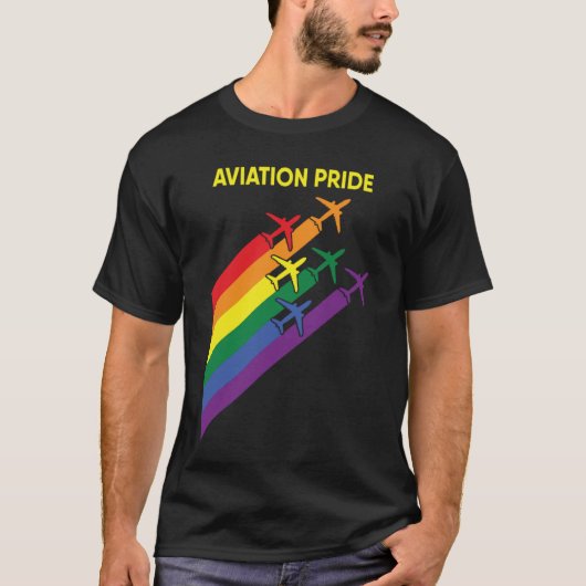 Aviation Pride T-Shirt (Vorderseite)