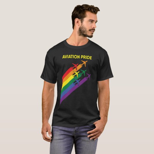 Aviation Pride T-Shirt (Vorne ganz)