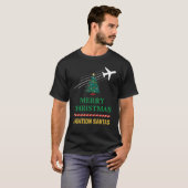 Aviation Santas - Flugweihnachtspiloten T-Shirt (Vorne ganz)