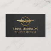 Aviation Services Airplane Visitenkarte (Vorderseite)