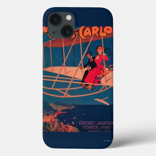Aviation Sporting Poster Case-Mate iPhone Hülle (Rückseite)