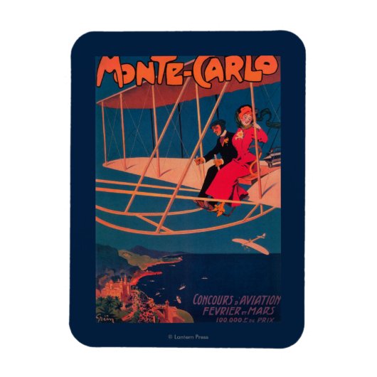 Aviation-Sportposter Magnet (Vertikal)