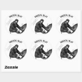 Aviator Actor DAREDEVIL DeLAY - Decal Sheet Runder Aufkleber (Blatt)