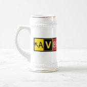 Aviator - AV8R - Bierglas (Links)