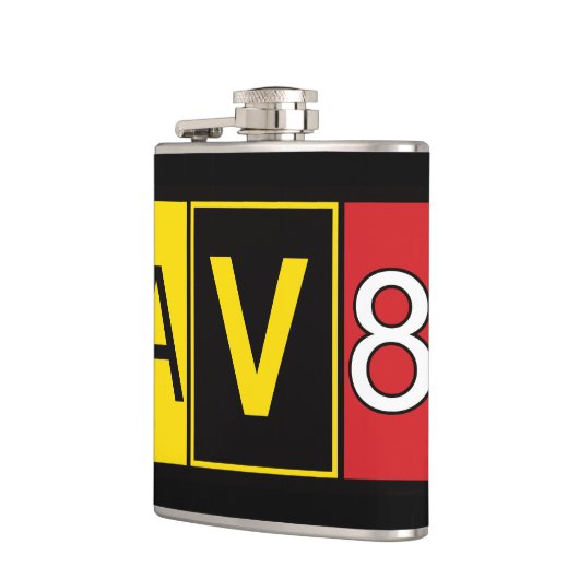 Aviator - AV8R - Flachmann (Links)