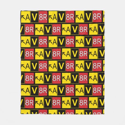 Aviator - AV8R - Fleecedecke (Vorderseite)