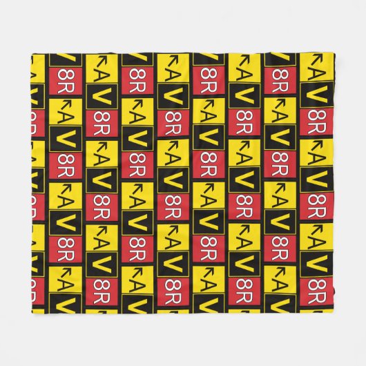 Aviator - AV8R - Fleecedecke (Vorderseite (Horizontal))