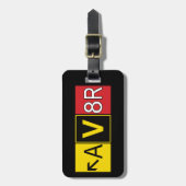 Aviator - AV8R - Gepäckanhänger (Vorderseite vertikal)