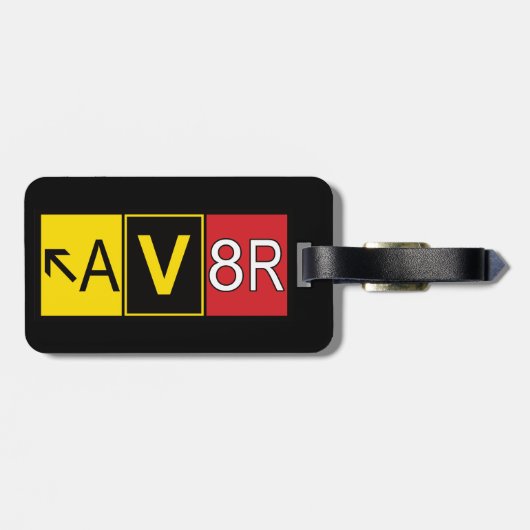 Aviator - AV8R - Gepäckanhänger (Rückseite horizontal)