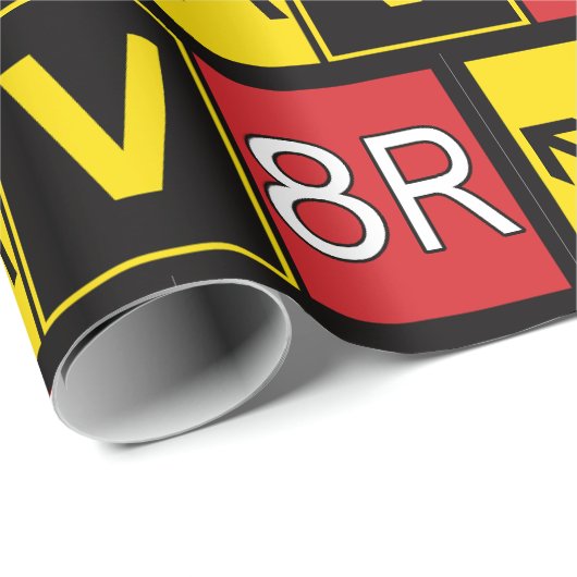 Aviator - AV8R - Geschenkpapier (Rolleneckpunkt)