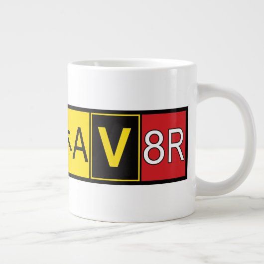 Aviator - AV8R - Jumbo-Tasse (Rechts)