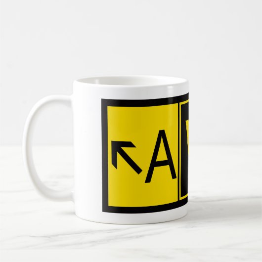 Aviator - AV8R - Kaffeetasse (Links)