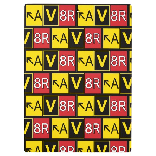 Aviator - AV8R - Klemmbrett (Rückseite)