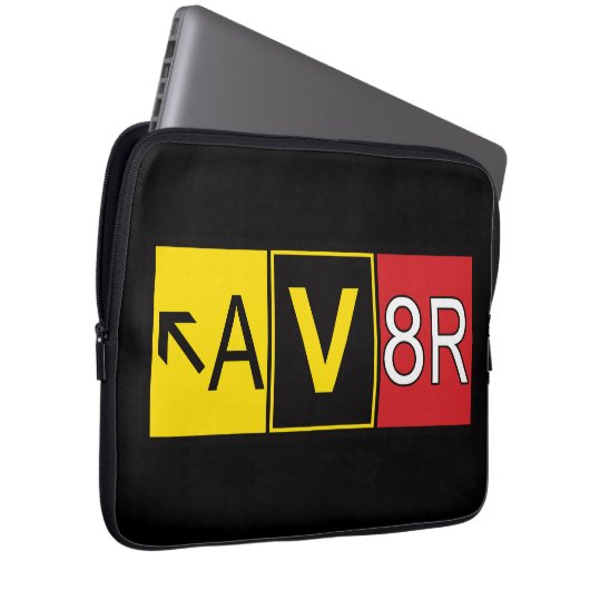 Aviator - AV8R - Laptopschutzhülle (Vorne Rechts)
