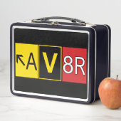 Aviator - AV8R - Metall Brotdose (Beispiel)