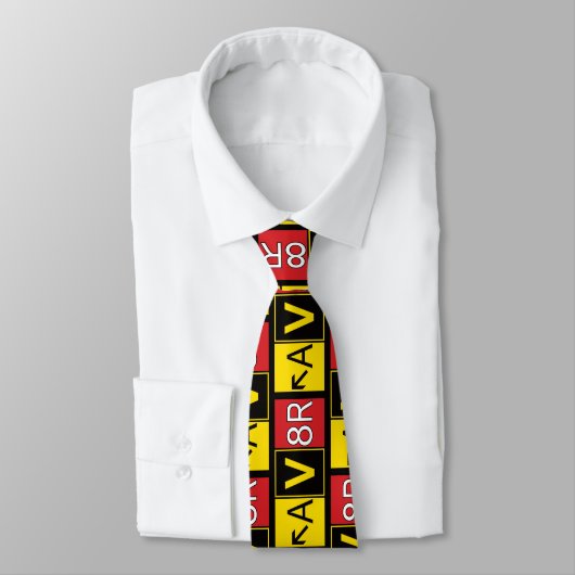 Aviator - AV8R - Neck Tie Krawatte (Gebunden)