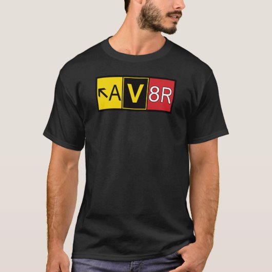 Aviator - AV8R - T-Shirt (Vorderseite)