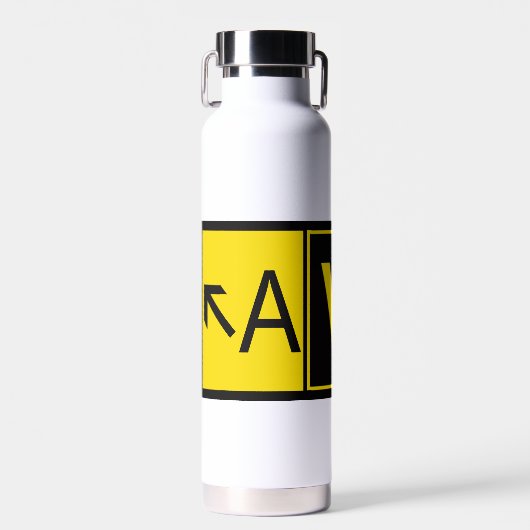 Aviator - AV8R - Trinkflasche (Vorne)
