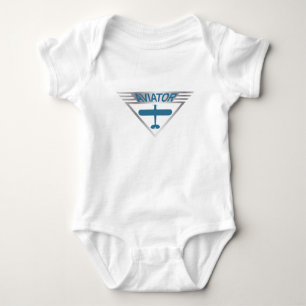 Aviator Baby Strampler