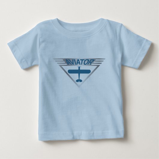 Aviator Baby T-shirt (Vorderseite)