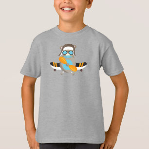 Aviator Bär, Pilotenbär, Flugzeug, Niedlicher Bär T-Shirt