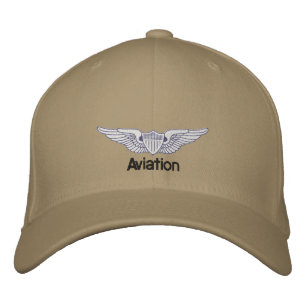 Aviator Bestickte Kappe