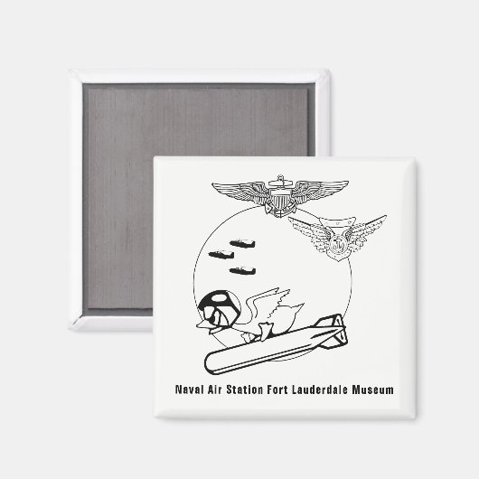 Aviator Duck Magnet (Vorderseite/Rückseite)