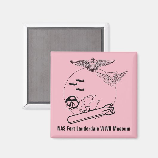 Aviator Duck Magnet (Vorderseite/Rückseite)