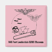 Aviator Duck Magnet (Vorne)