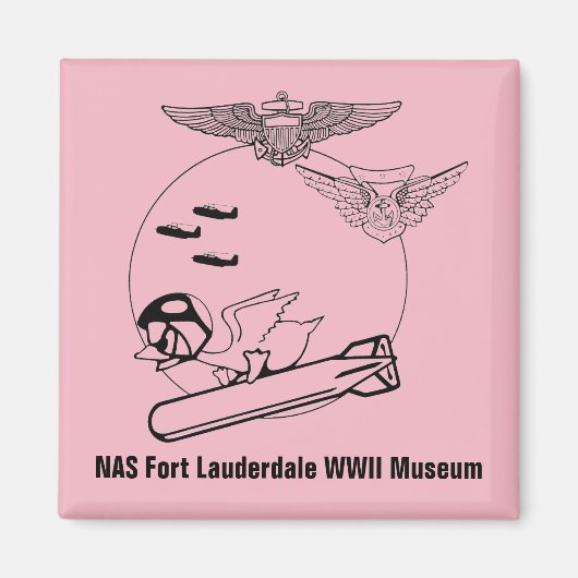 Aviator Duck Magnet (Vorne)