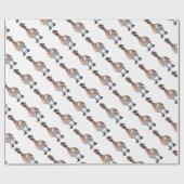 Aviator Goose Gift Wrap Geschenkpapier (Flach)
