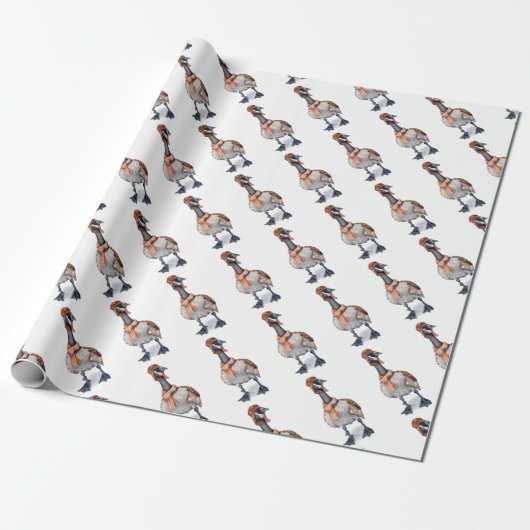 Aviator Goose Gift Wrap Geschenkpapier (Ungerollt)