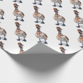 Aviator Goose Gift Wrap Geschenkpapier (Ecke)