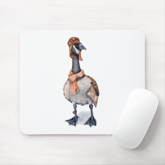 Aviator Goose Mousepad (Mit Mouse)