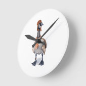 Aviator Goose Runde Wanduhr (Winkel)