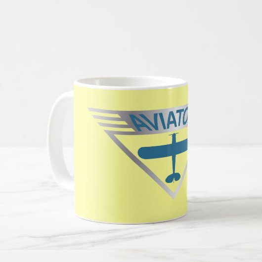 Aviator Kaffeetasse (Vorderseite Links)