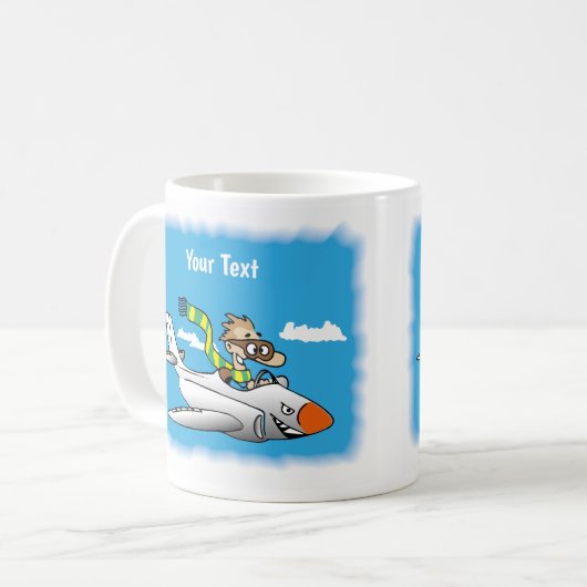 Aviator Kaffeetasse (Vorderseite Links)